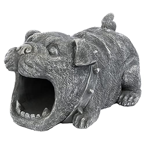Butch The Bulldog Gutter Guardian Downspout Statue