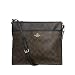 Coach Signature File Bag - Brown/Black
