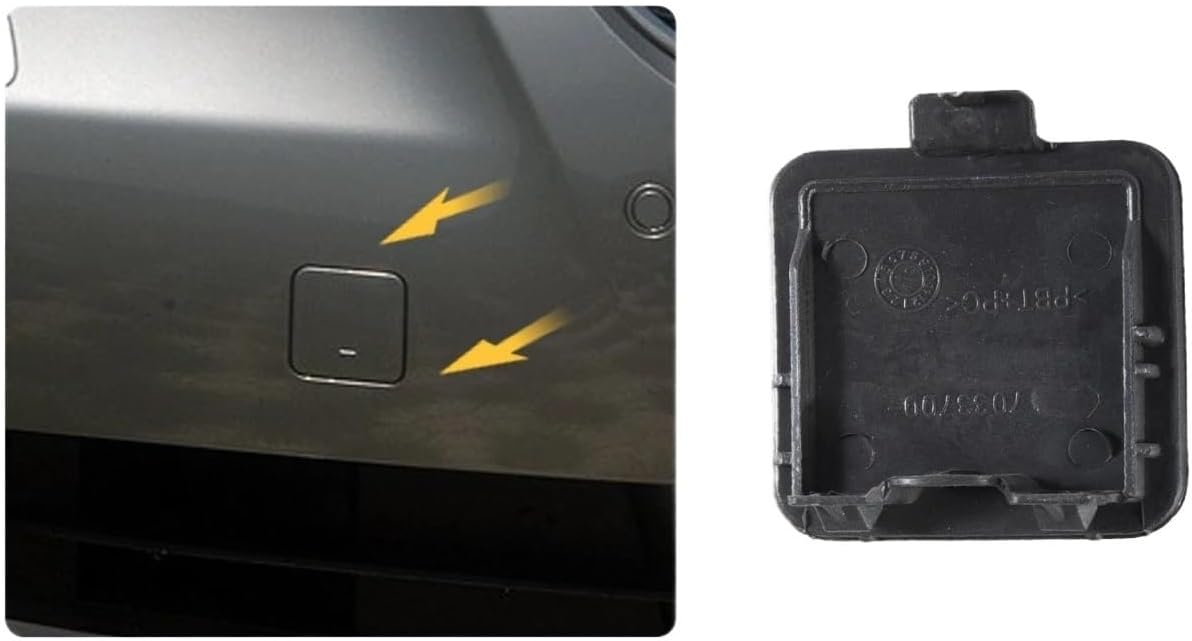 に適合する 5シリーズ E60 E612004 2005 2006 2007 フロントバンパー トウフックカバー キャップアイ 51