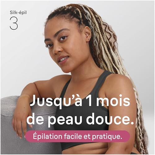 Épilateur électrique douceur Silk-Épil 3 Braun pour épilation facile - 2