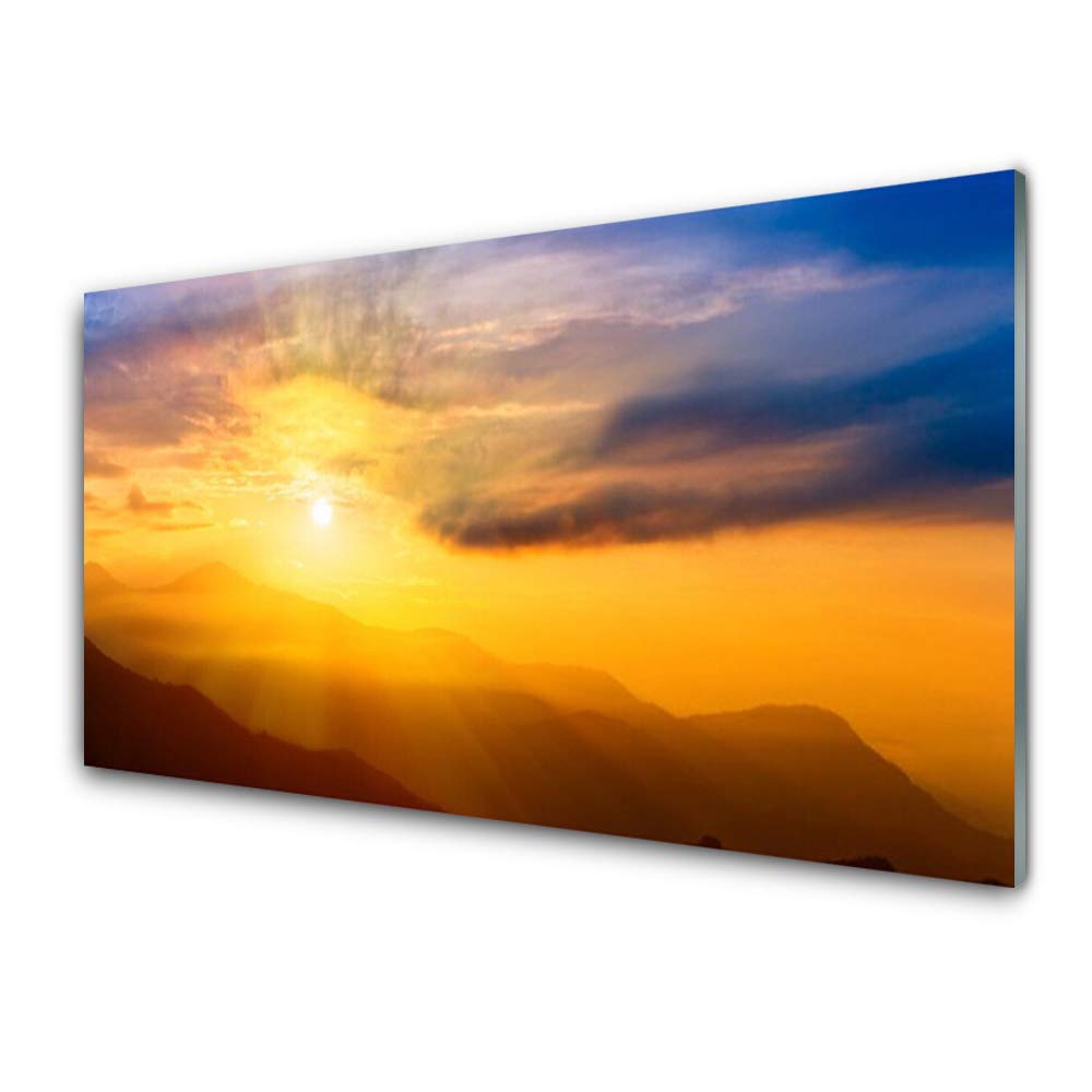 Plastique imprimé Tulup 100x50cm - Tableau mural haute définition résistant aux chocs