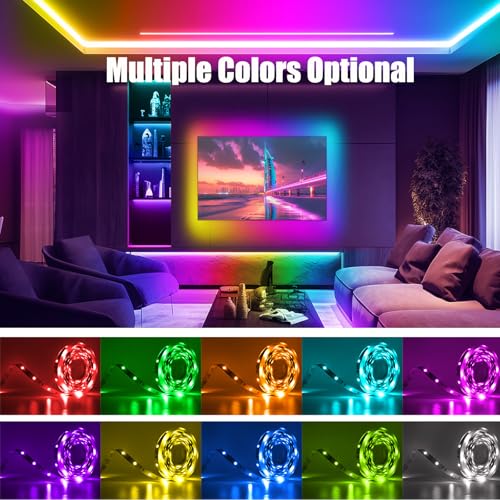 Tira LED RGB Exterior 70 pies con Control APP y Remoto miniatura 2