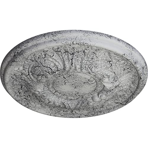 Médaillon de plafond en cuivre antique Wakefield, moulure haut de gamme