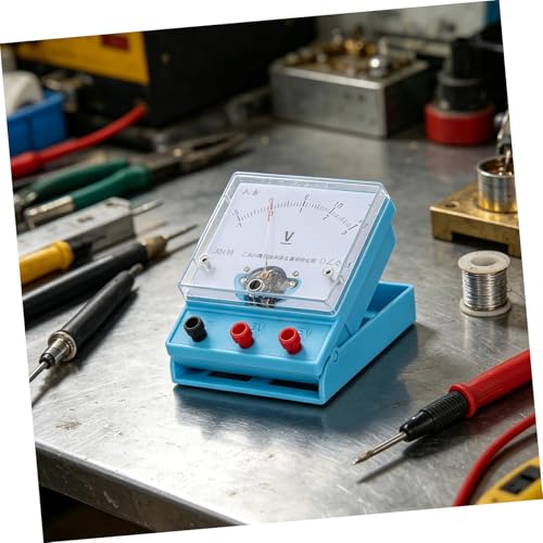 Beatifufu Adjustable Plastic Lessons for Electrical Construction, Measurement for Analog Dc Voltmeter 0-15v and 0-3v with Intuitive Controls and Lightweight Physics Experiments - Image 6