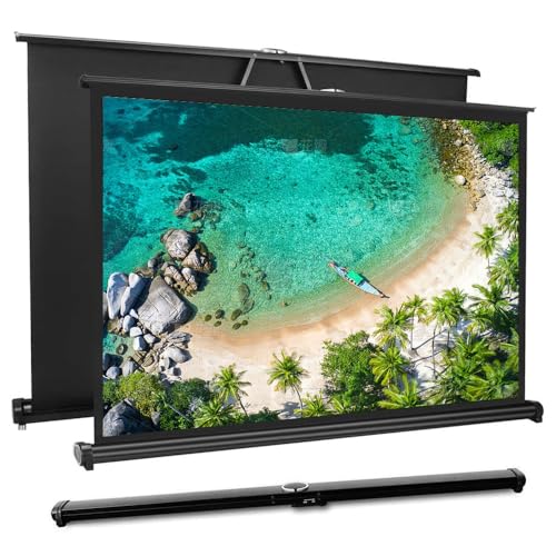Pantalla de proyección manual portátil de 50 pulgadas