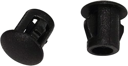 Vista 58 de Tapones de agujero de 1/2 pulgada de plástico tipo empotrado, tapones de orificio a presión para tubo de bloqueo a presión, tapas de rosca, tapas