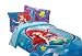 Disney Little Mermaid Shimmer and Gleam 72 by 86-Inch Comforter, Twin/Full