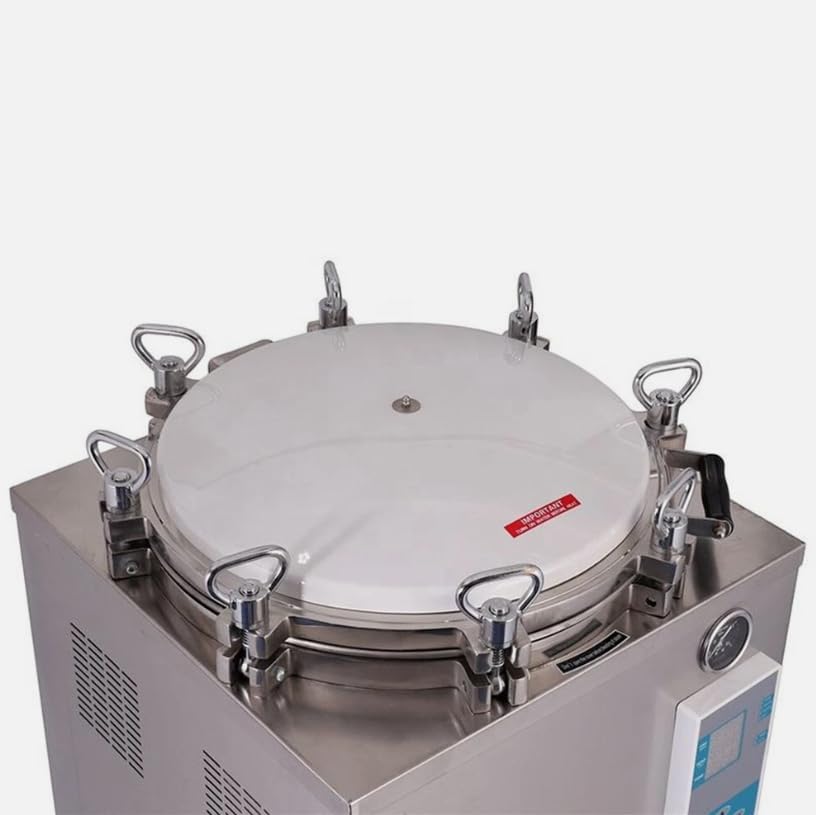 35L Vertical Pressure Steam Autoclave Sterilizer LED Display Automation 105-134℃ for Lab Use