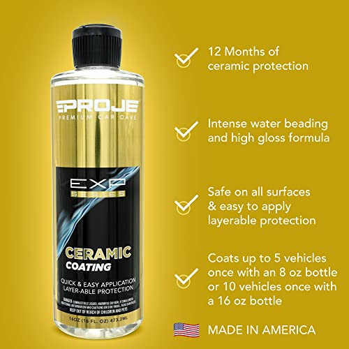 Protector y Preparate Cerámico para Autos PROJE 16oz miniatura 2