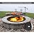 Stanbroil Outdoor Fire Pit Ring 36 Inch Outer/30 Inch Inner Diameter, 2mm Thickness Steel Round Wood Burning Firepit for Outside, DIY Fire Ring Liner Insert for Above or In-Ground Backyard Bonfire
