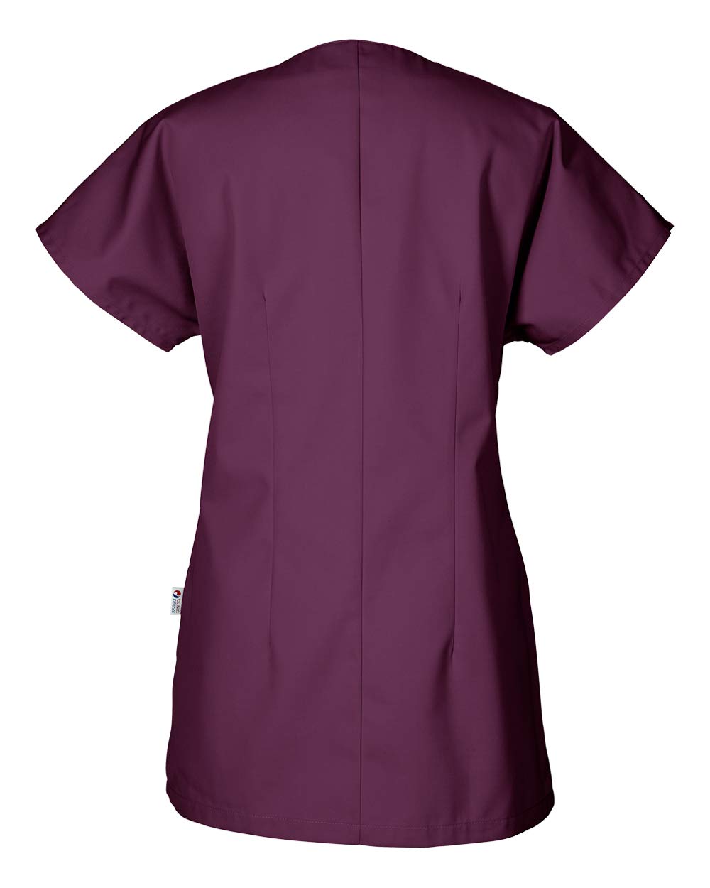 CLINIC DRESS Kasack Damen 1/2 Arm Druckknöpfe mit Brusttasche Seitentaschen Seitenschlitze 95° Wäsche