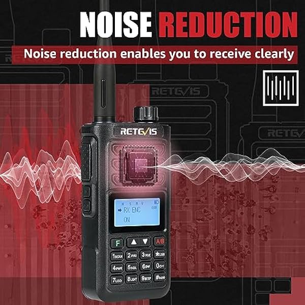Retevis RA89 Ham Radio, мощная двухдиапазонная любительская радиостанция, IP68 водонепроницаемая коротковолновая, аккумулятор 2500 мАч, перезаряжаемая двухсторонняя радиостанция типа C (1 шт., черный) (Ham Radio)