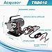 Acquaer Water Transfer Pump DC 12V 1/10HP Portable Electric Water Removal Utility Pump with Switch and Suction Hose Kit, Low Suction Water Removal for RV, Water Beds, Pools, Rain Barrel, Aquariums