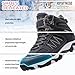 Littleplum Snow Boots for Women-Warm Fur Line Anti Slip Womens Winter Boots-Fashion Ankle Booties Sneakers for Outdoor Hiking Black Size 10
