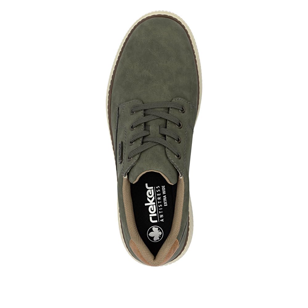 Rieker RiekerTEX męskie buty sznurowane, luźne wkładki, wodoodporne, B3317