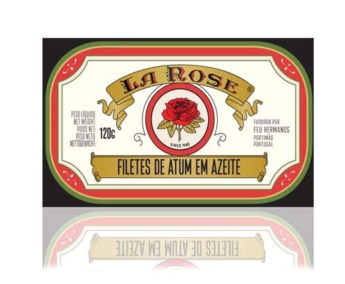 La Rose - Filetto di Tonno in Olio d'oliva / Prodotto Gourmet del Portogallo - 5 x 120 gr Pack