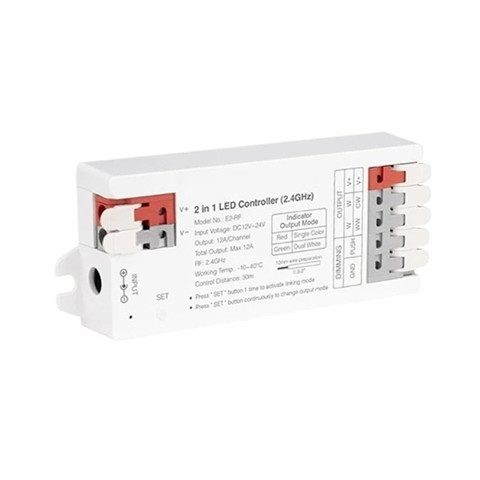 Dimmer LED RF Régulateur de Luminosité sans Scintillement