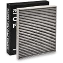 RIDEX 424I0275 Innenraumfilter Kabinenluftfilter - Pollenfilter Partikelfilter Aktivkohle Höhe: 17 Breite: 202 Länge: 226 Kompatibel mit HYUNDAI ix35 LM, EL, ELH, KIA SPORTAGE SL