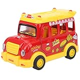 Shuoshenm Voiture Jouet en Alliage à l’échelle 1:32 pour Enfants, modèle de véhicule moulé sous Pression pour Enfants avec lumière et Musique, Voiture de Course à Friction décorative pour GA (Rouge)