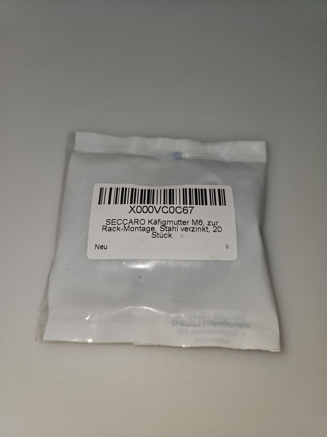 1/4"-20 20G Zinc Plated Cage Nut Nuts C7937-1420 DCS - Foto 8