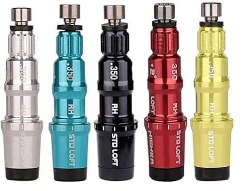 テーラーメイド 2022 NEW ステルス SIM SIM2シリーズ M6 M5 M4 M3 M2 M1 460 440専用 ドライバー シャフト スリーブ 350tip (約8.9mm) 赤 黒 青 銀 (金)