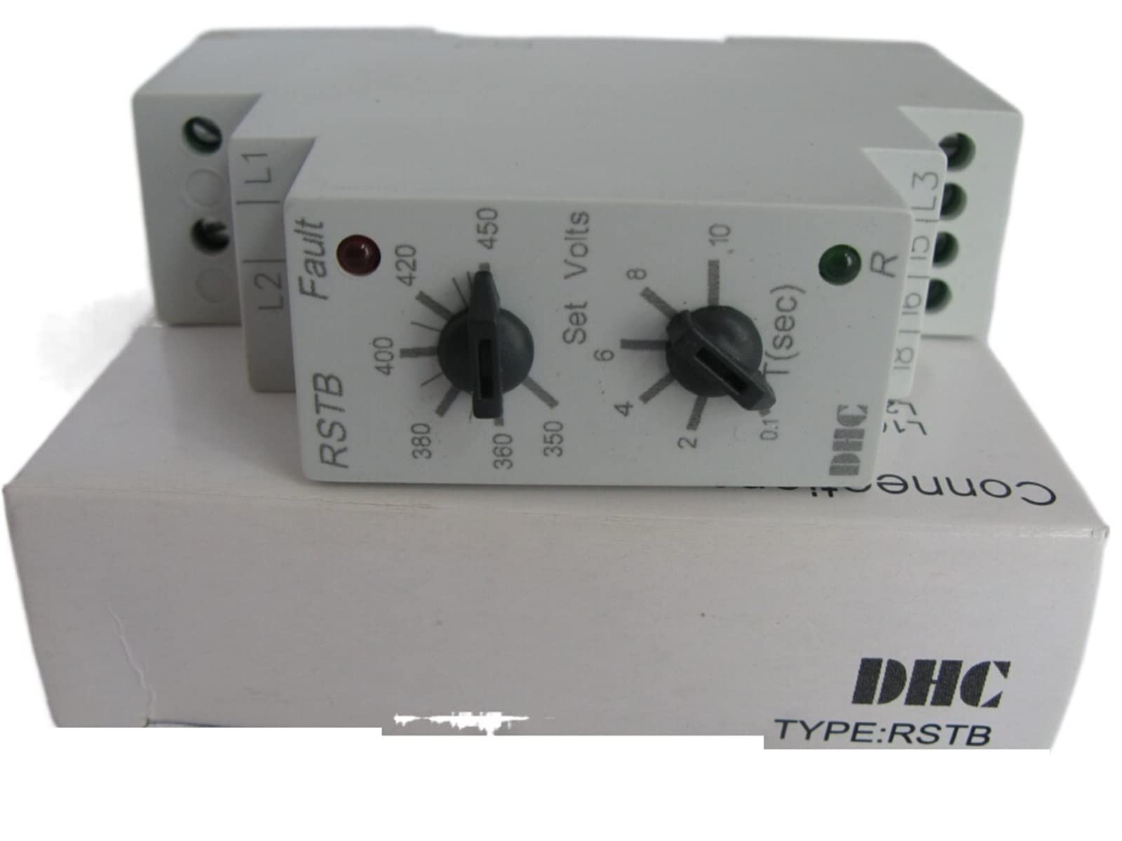 Relais de protection triphasé DHC1X-T MESKEL tension phase manquante RSTB