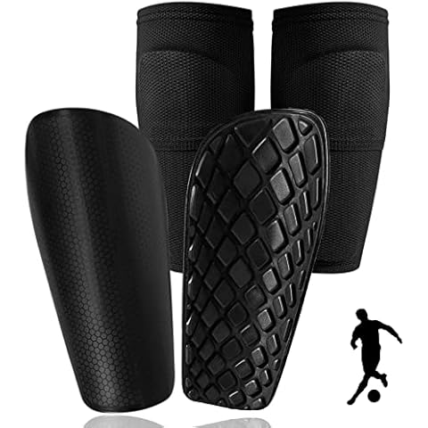 JTSONN Schienbeinschoner Kinder Fussball Leichte Schienbeinschoner Fußball Herren rutschfeste Schienbeinschoner Cover