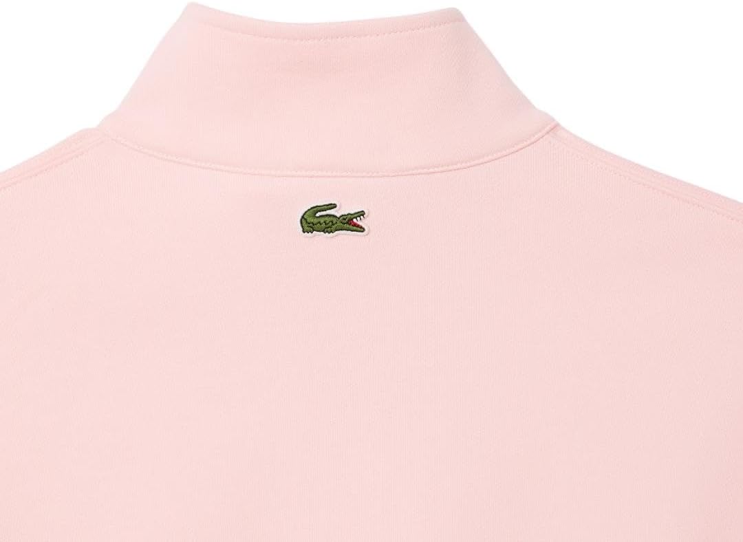 Lacoste Men's High Neck Zip-up Print Sweatshirt