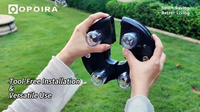 Image of Dark Wood Grain Patio Umbrella Light with Remote Control, Rechargeable Cordless LED Edison Bulbs Pole Light with 10 Brightness Levels for Garden, Patio, Backyard, Camping or BBQ (2 Pack)
