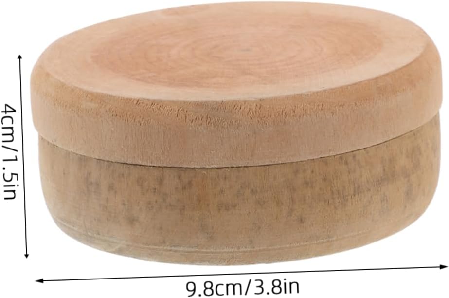 Handheld Grain Grinder for Home Wooden Wheat Mill for Efficient Shelling and Debranning Compact Kitchen Tool for Grinding Flour and Seasoning