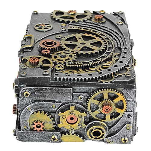Design Toscano Steampunk Cog And Turbine Gearbox, Single, Pewter #TOP4