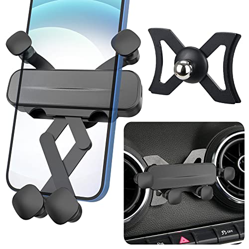 LUNQIN Car Phone Holder Mount for Audi A3 S3 RS3 2014 2015 2016 2017 2018 2019 2020 Auto Accessories Interior Decoration Mobile Cell Smartphone Bracket
