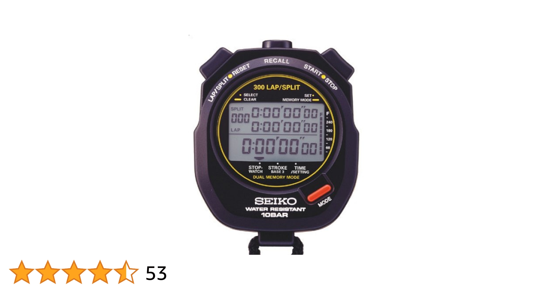 Amazon.com : Seiko S141 300 Memory Stopwatch : Sports & Outdoors