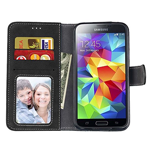 BONROY® - Custodia a libro in pelle di