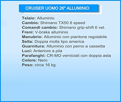 Via Veneto By Canellini Bicycle Bike Citybike CTB Man Vintage American Cruiser Retro Via Veneto Aluminium Black - Image 6