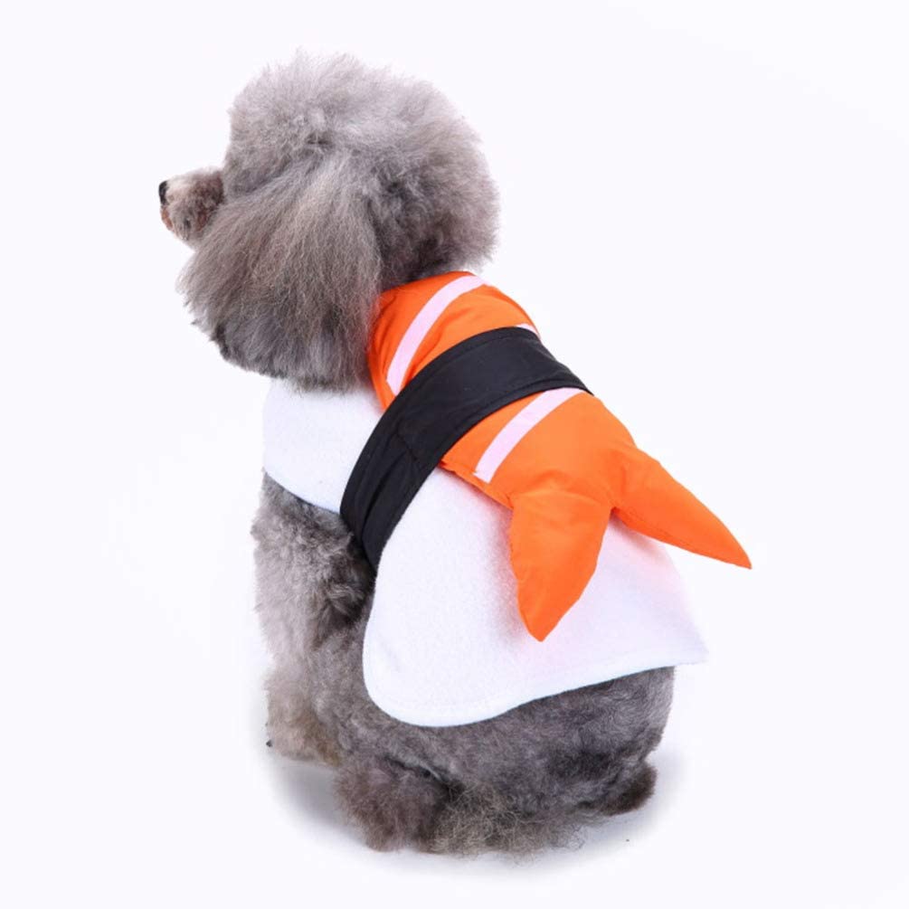 MAKINGTECDog Costume Pet, Sushi Design Cosplay Dress Clothes Animal Outfits for Party Holiday Festival (S)