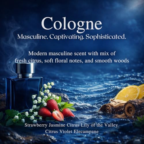 Image of Car Air Freshener Refill for Smart Car Diffuser, 3 x 10ml Fragrance Oil Refills, Vent Clip Compatible, Long Lasting Car Diffuser Refill (Cologne)