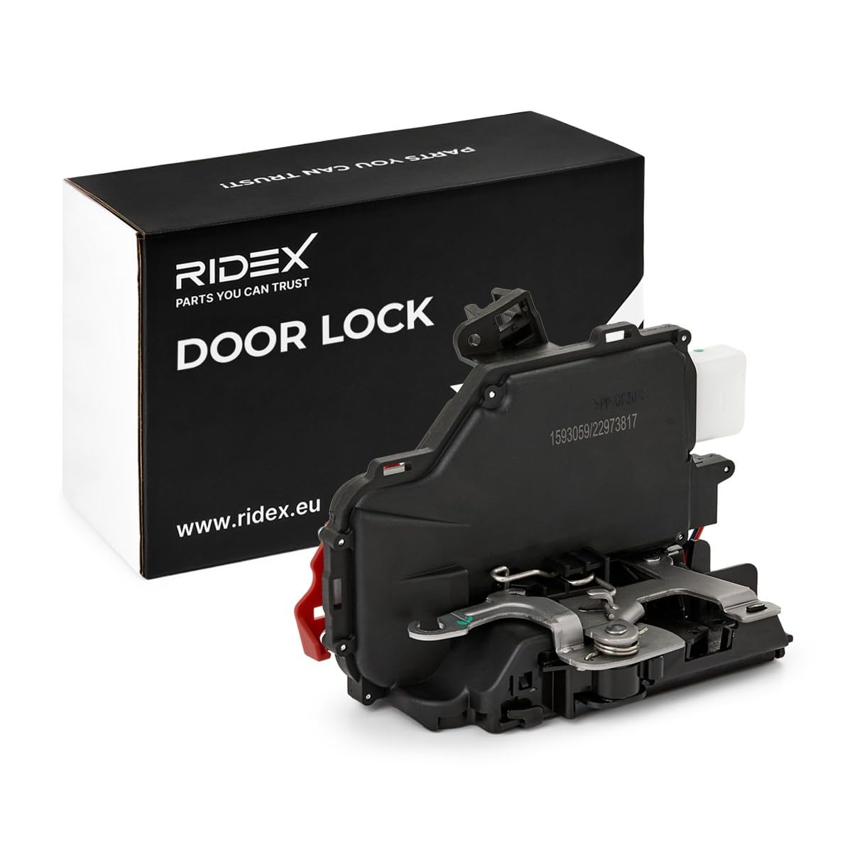 RIDEX 1361D0401 Cerradura de puerta eléctrico Delante, Derecha con accionador Compatible con SKODA Fabia II Combi 545