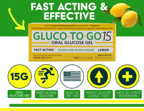 GLUCO TO GO Oral Glucose Gel