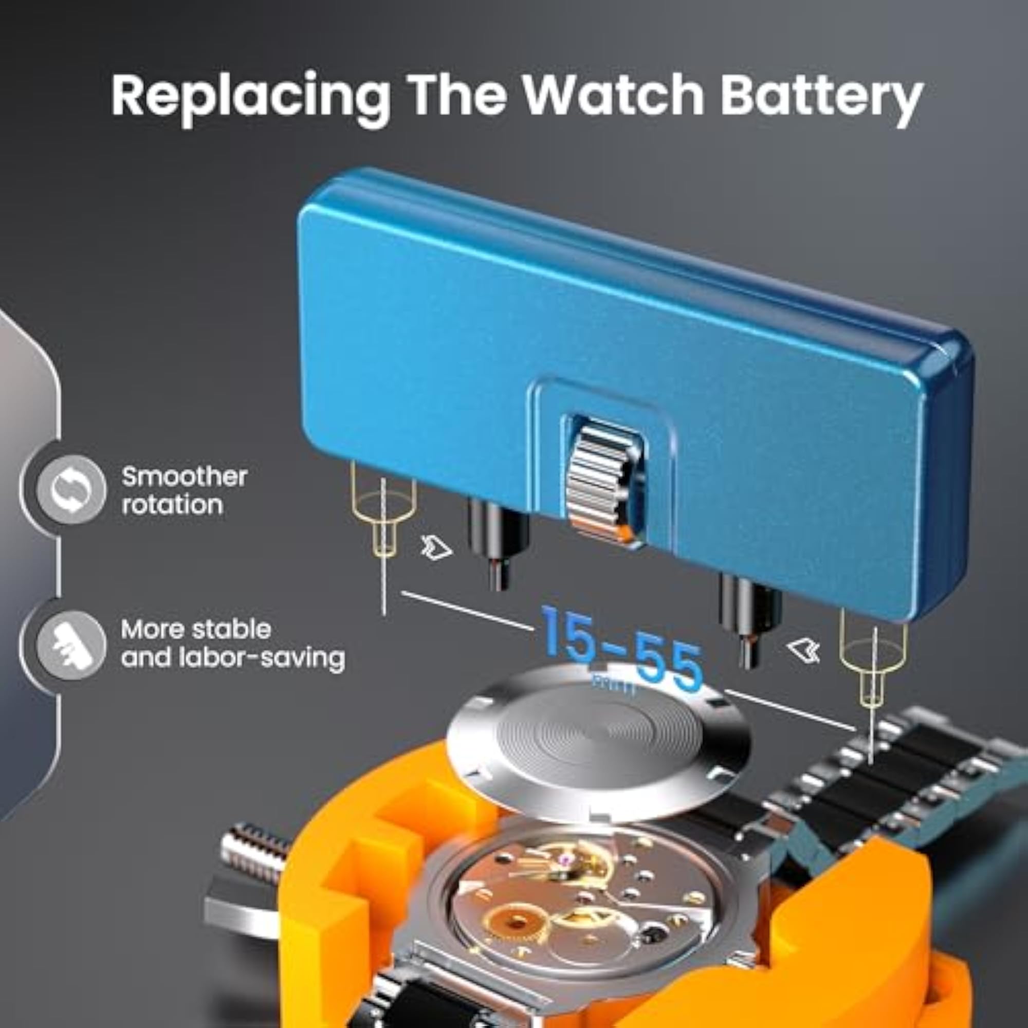 Comprehensive Watch Repair Kit for Maintenance