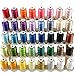 New brothread 40 Brother Farben Polyester Maschinen Stickgarn 500M (550Y) für Brother/Babylock/Janome/Singer/Kenmore Stickereimaschine