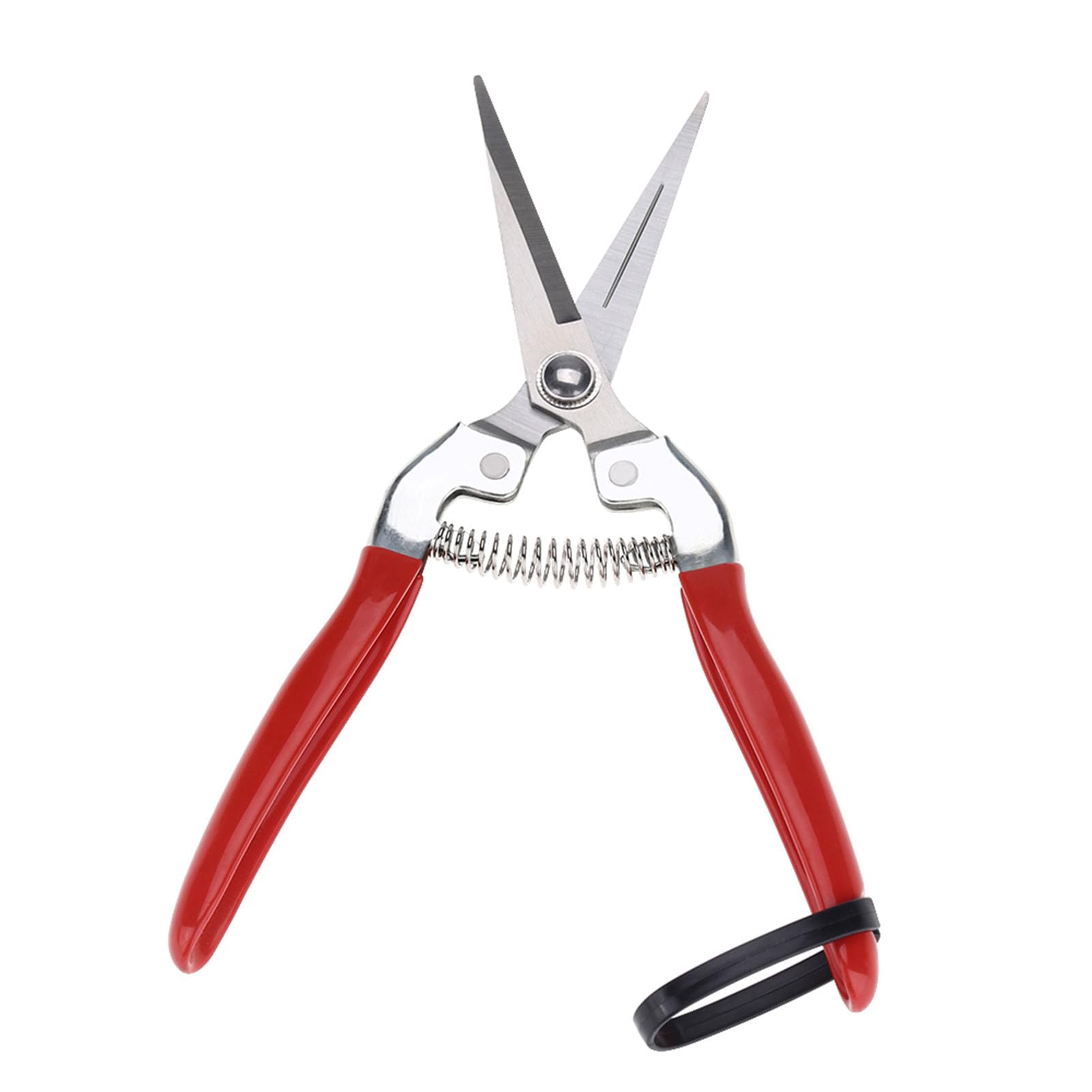 Stainless Steel Straight Pruning Shears for Rose Gardening Plant Trimming and Fruit Harvesting Durable Ergonomic Hand Pruners Garden Yard Tool