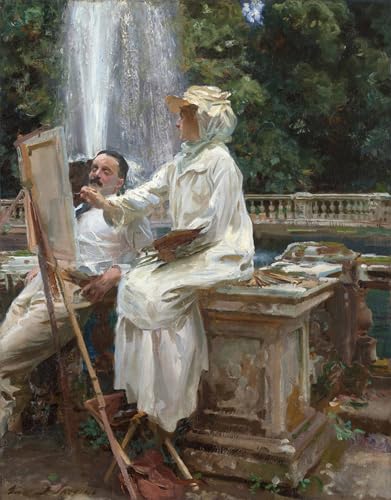 Affiche Impression Art Tableau Sargent Italie | Image Sur Toile Décoration Murale Salon 60x90