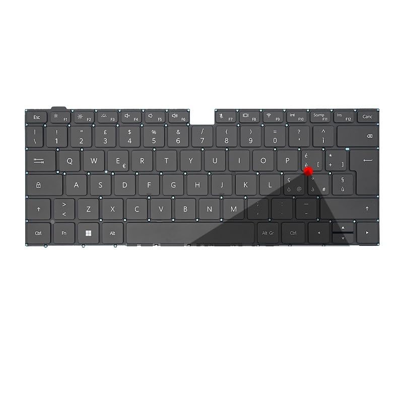 Clavier AZERTY pour Honor MagicBook X15 doté d'un rétroéclairage pour une frappe nocturne précise