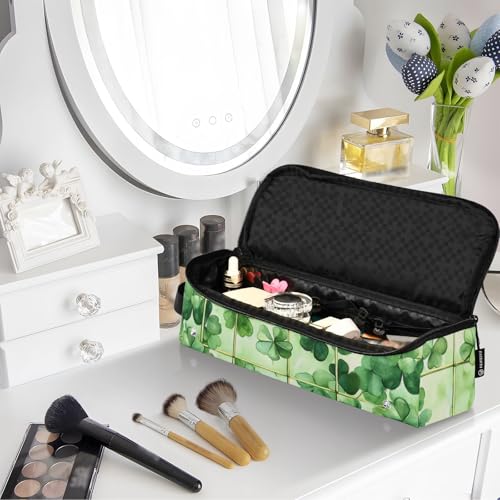 Bolsa de viaje para herramientas de cabello y tapete resistente al calor, gran capacidad para planchas y rizadores miniatura 7