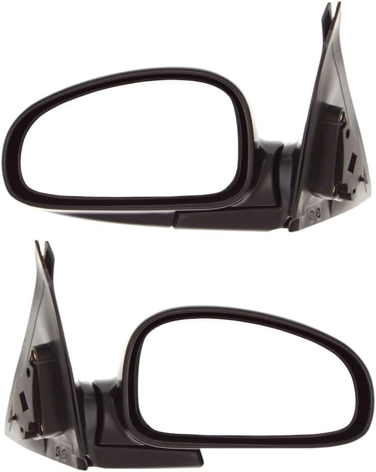 For Kia Optima 2001-2006 Door Mirror Driver and Passenger Side | Pair | Power | Non-Heated | LX Model | Paint to Match | Replacement For 876103C110 | KI1320120