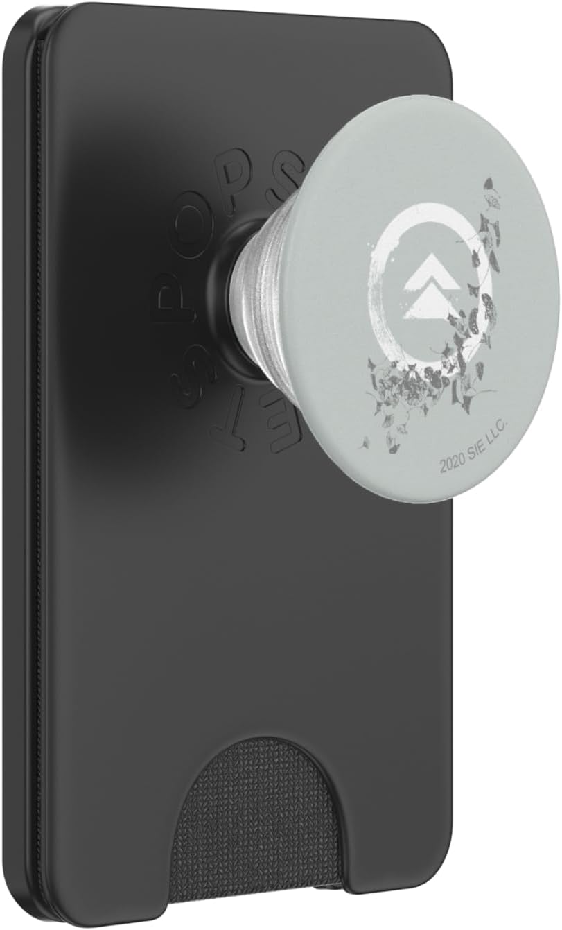Ghost of Tsushima Crest with Leaves PopSockets Adhesive PopGrip