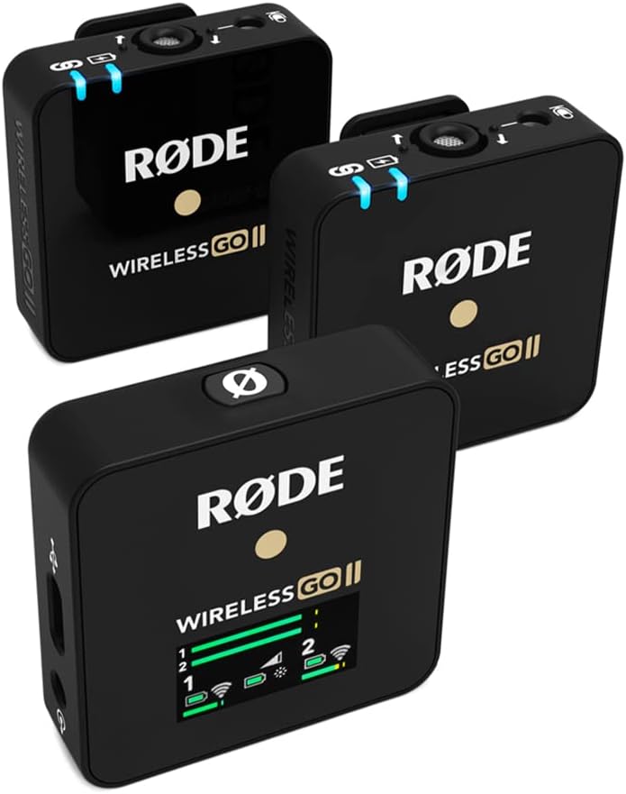 Rode Wireless GO II Dual Channel Wireless Microphone System