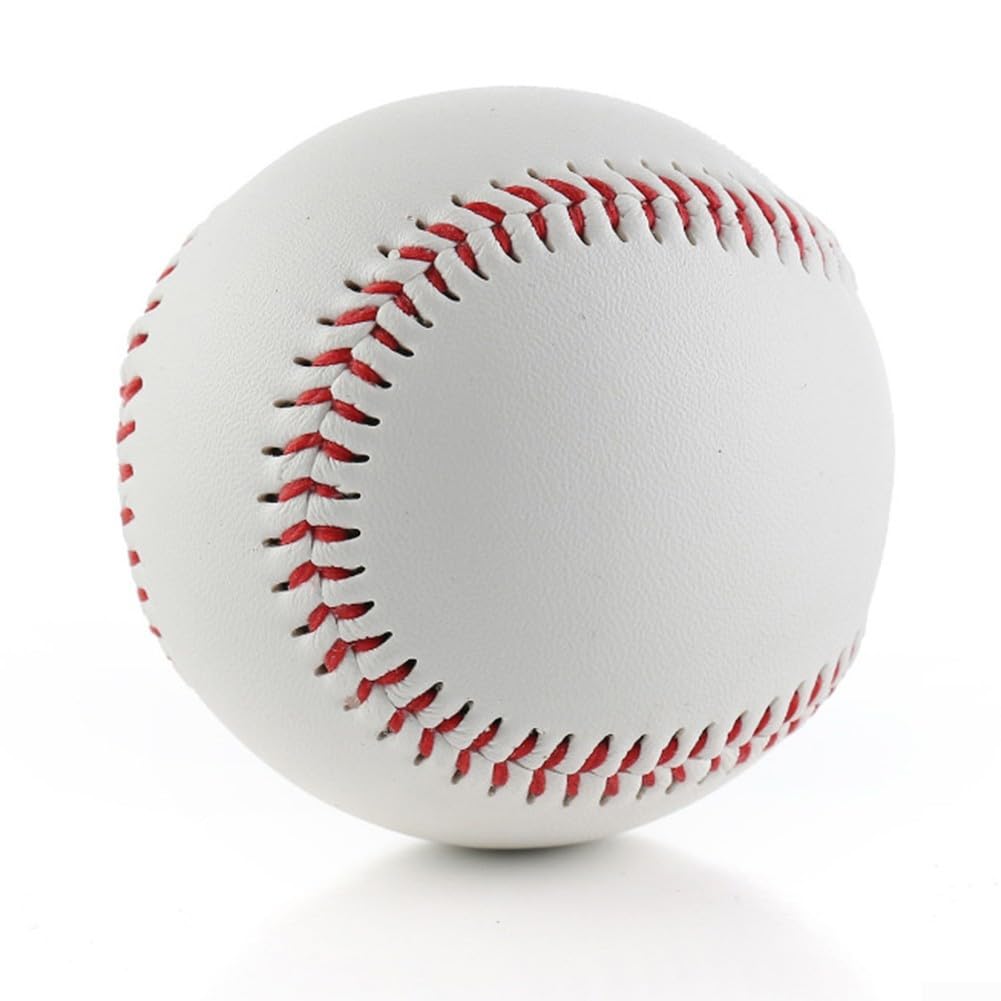 Palline da baseball professionali da allenamento a 9 pollici senza marchio per il lancio e il lancio