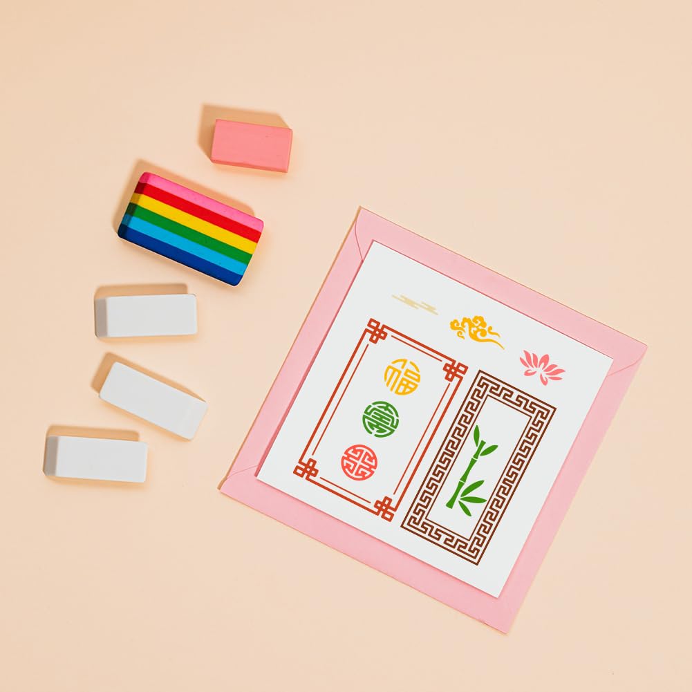 GLOBLELAND Lustiger Geburtstag Transparente Stempel Produktbild-Vorschau 9